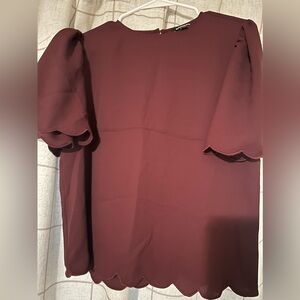 Express Men's Shirt - Burgundy